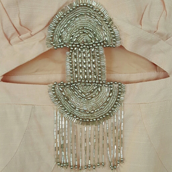 Free People deco beaded MEET ME THERE cutout dress - Picture 5 of 5